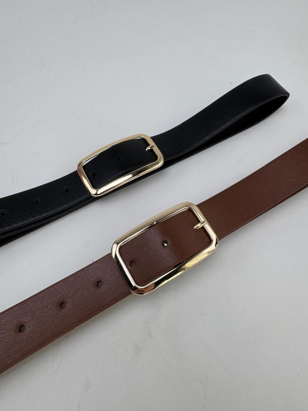 AKS-17097 Taba Gold Tokalı Suni Deri Kemer