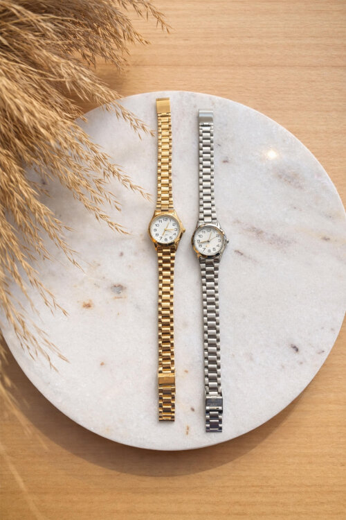 Ariel Silver Klasik Yuvarlak Kasa Metal Kordon Kadın Kol Saati (1)