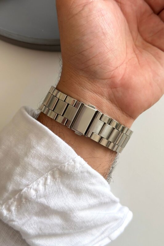 Çelik Core Yeşil Döner Bezel Erkek Kol Saati - 4