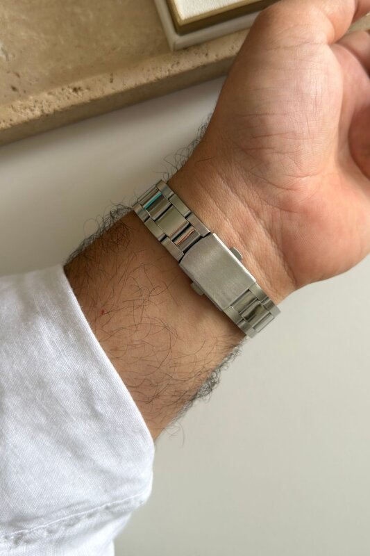 Çelik Rolin Pop Art Mavi Erkek Kol Saati - 4