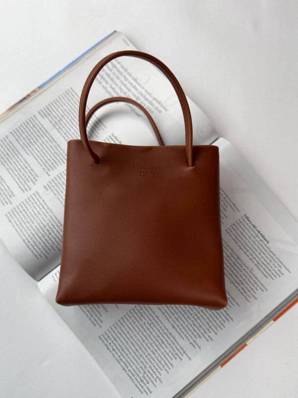 ÇNT-3030 Taba Kısa Askılı Fermuarlı Suni Deri Crossbody Omuz Çantası