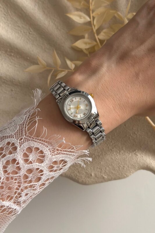 Diana Ekru Kadran Silver Kadın Kol Saati - 4