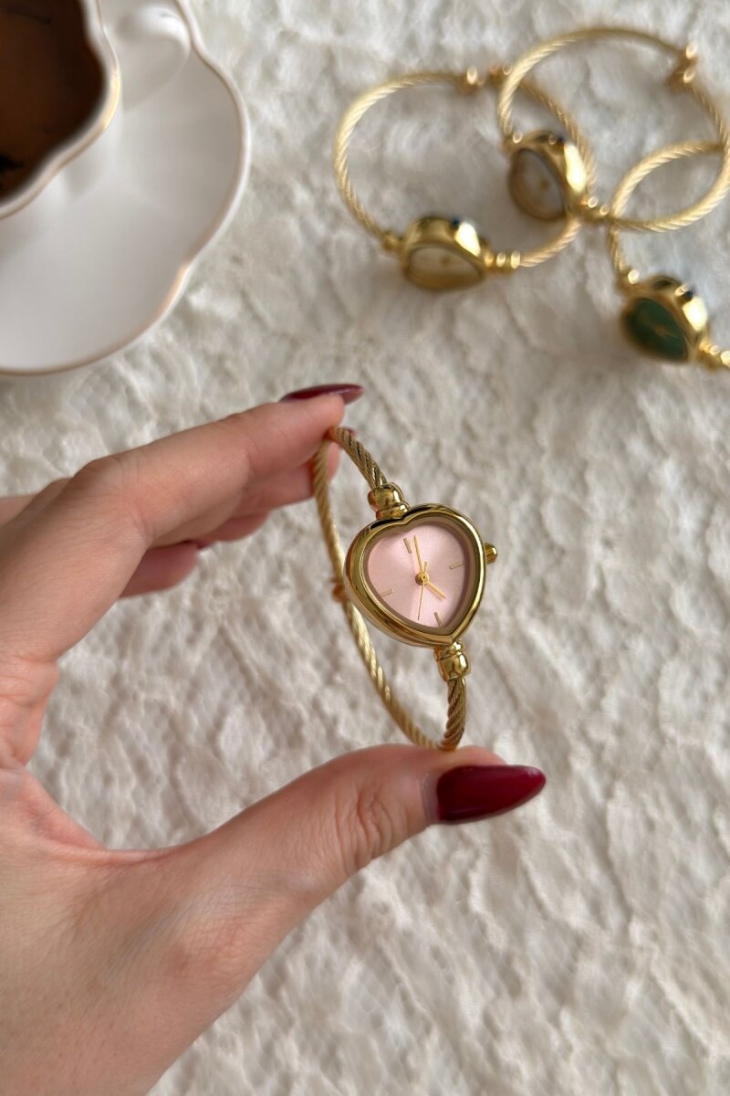 Eros Pudra Kadran Gold Kelepçe Kadın Kol Saati - 2