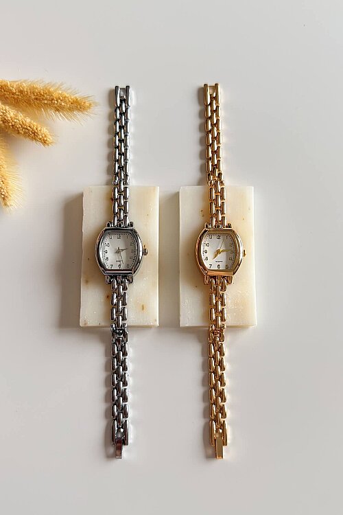 Fiona Beyaz Kadran Silver Metal Kordon Kadın Kol Saati (1)