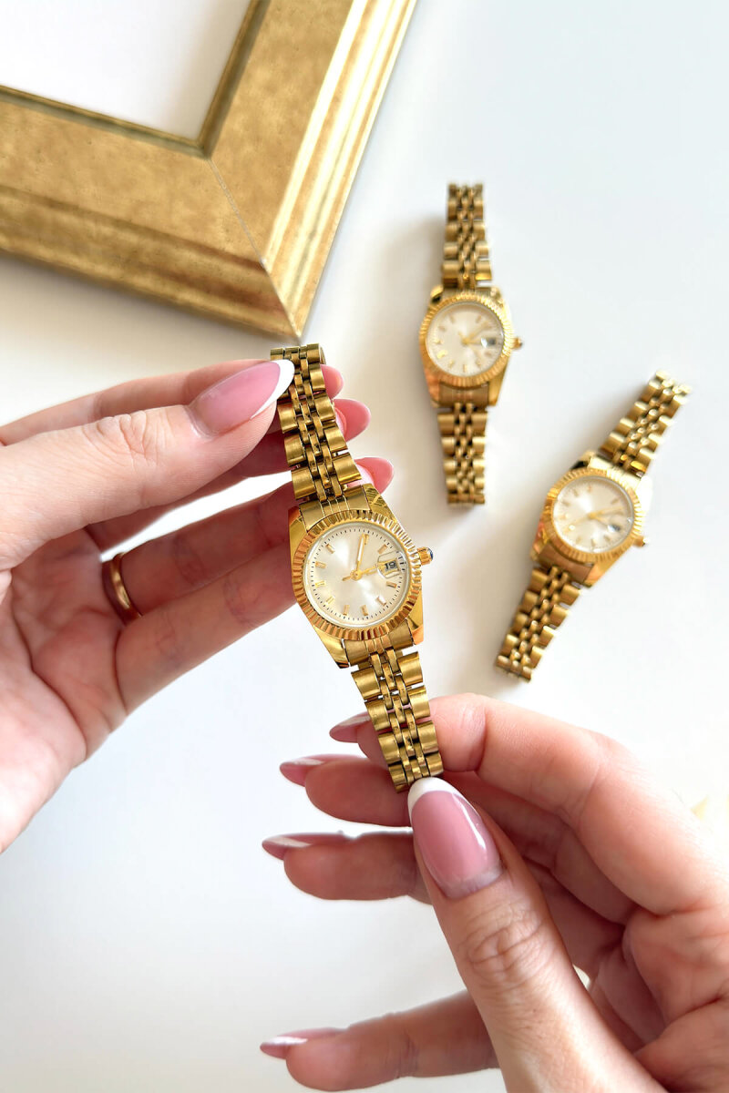 Iconic Ekru Kadran Gold Kadın Kol Saati - 1