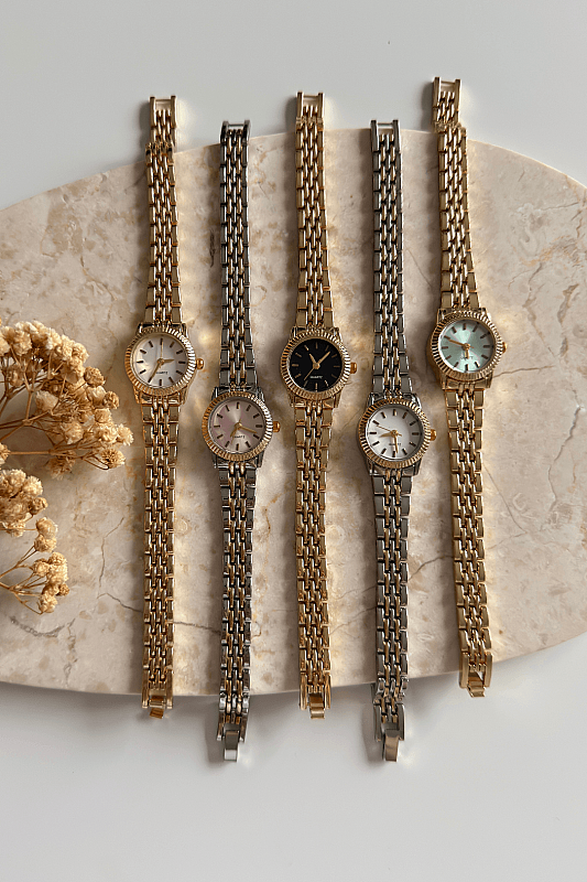 Kate Beyaz Kadran Silver Çelik Kordon Kadın Kol Saati - 2