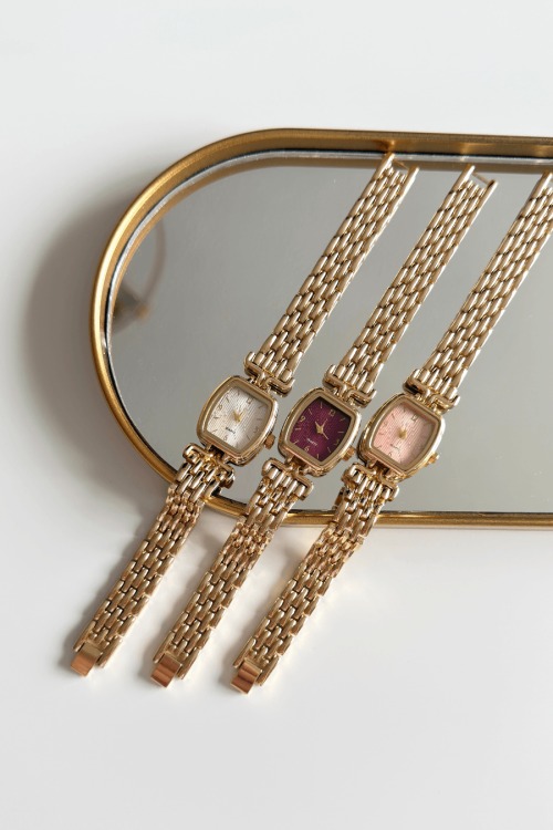 Liora Gold Kadran Çelik Kordon Kadın Kol Saati - 2