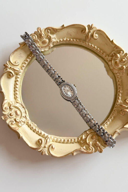 Mely Kadran Silver Çelik Kordon Kadın Kol Saati