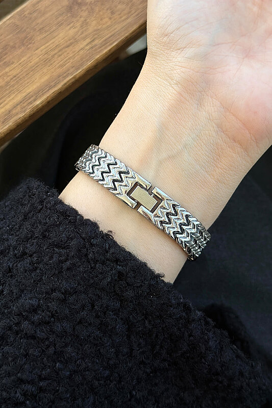 Noven Beyaz Kadran Silver Metal Kordon Kadın Kol Saati - 3